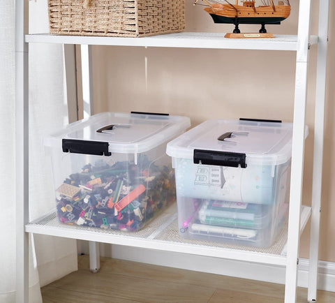 JUJIAJIA lifestyle home closet organization scene demonstrating tidy visible storage solution