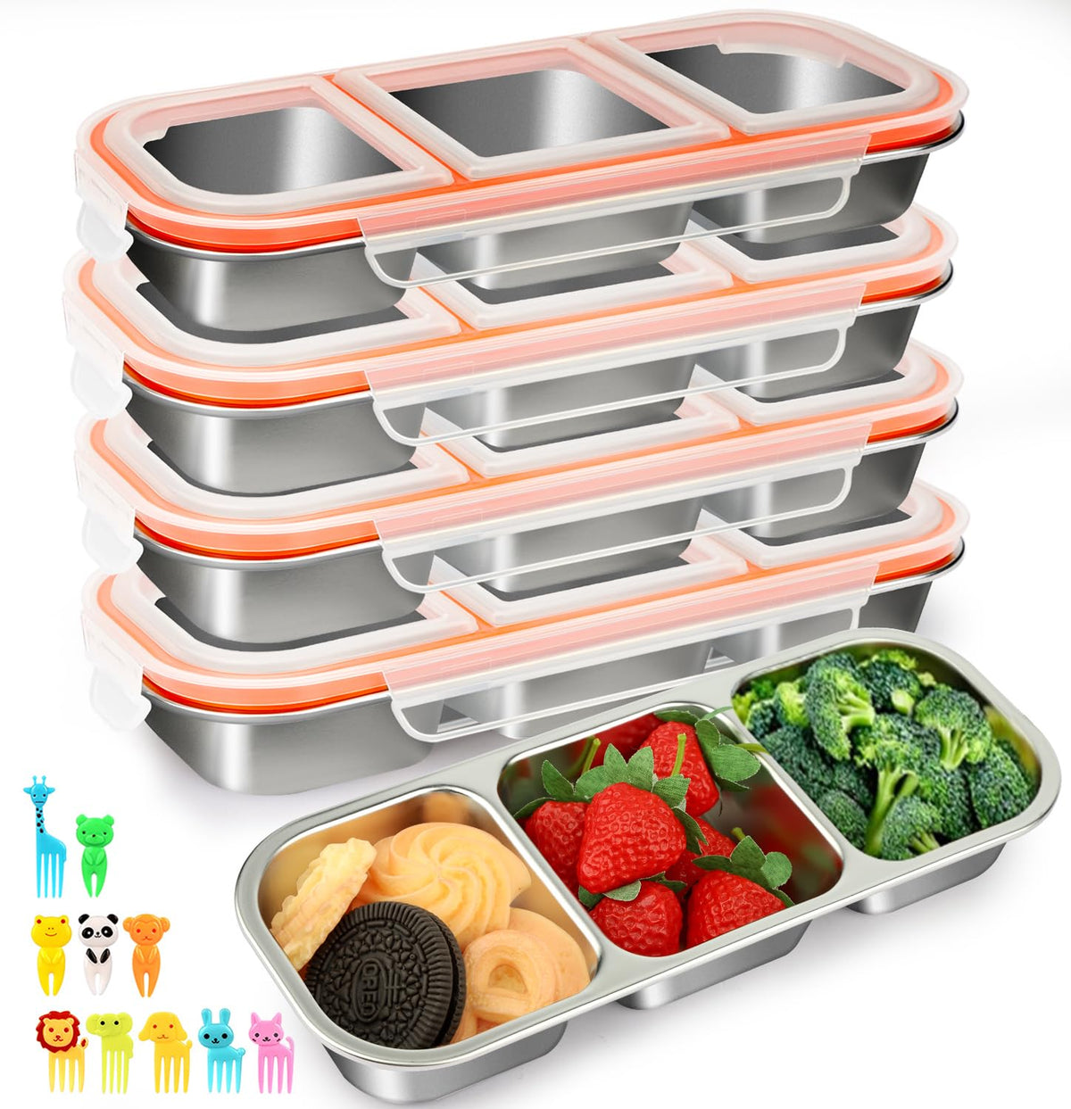 JUJOJB front packaging showing 4-pack stainless steel containers and benefits