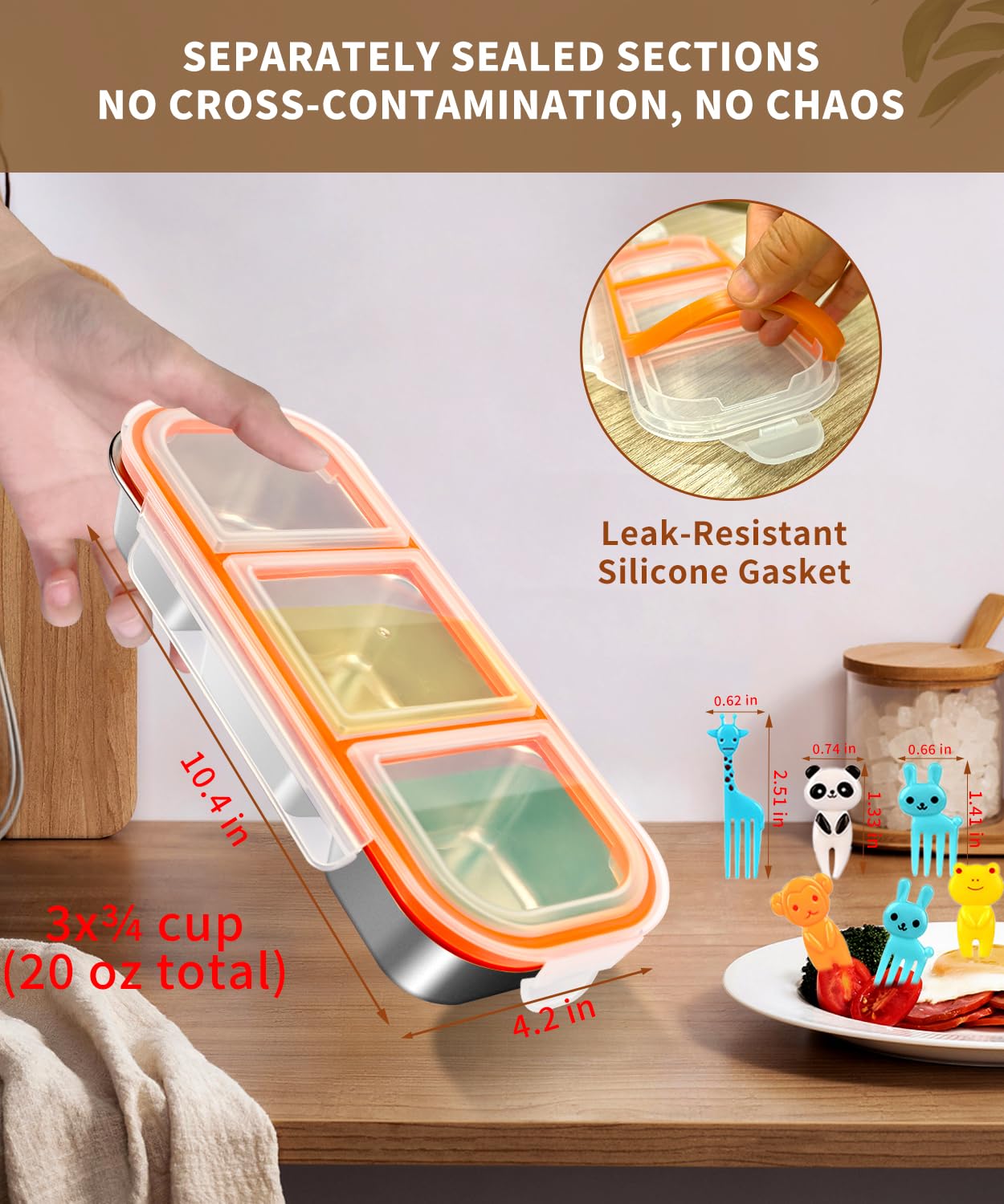 JUJOJB container in a picnic scene showing travel-ready convenience