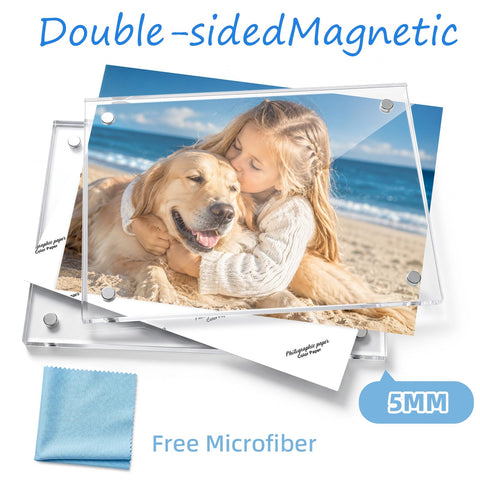 JUOIFIP corner magnets securing photo tightly for reliable display