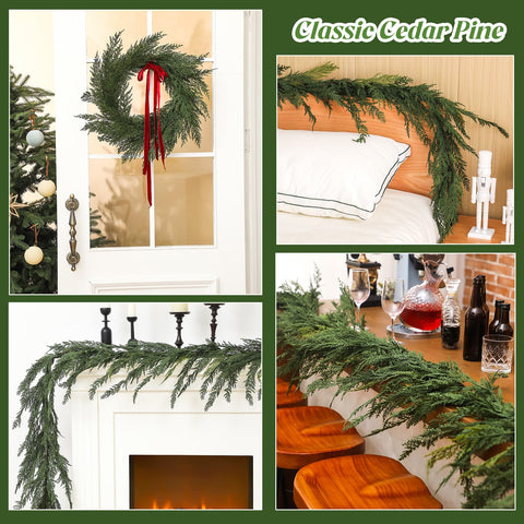 Jutom garland folded and boxed for storage showing reusable convenience after holidays