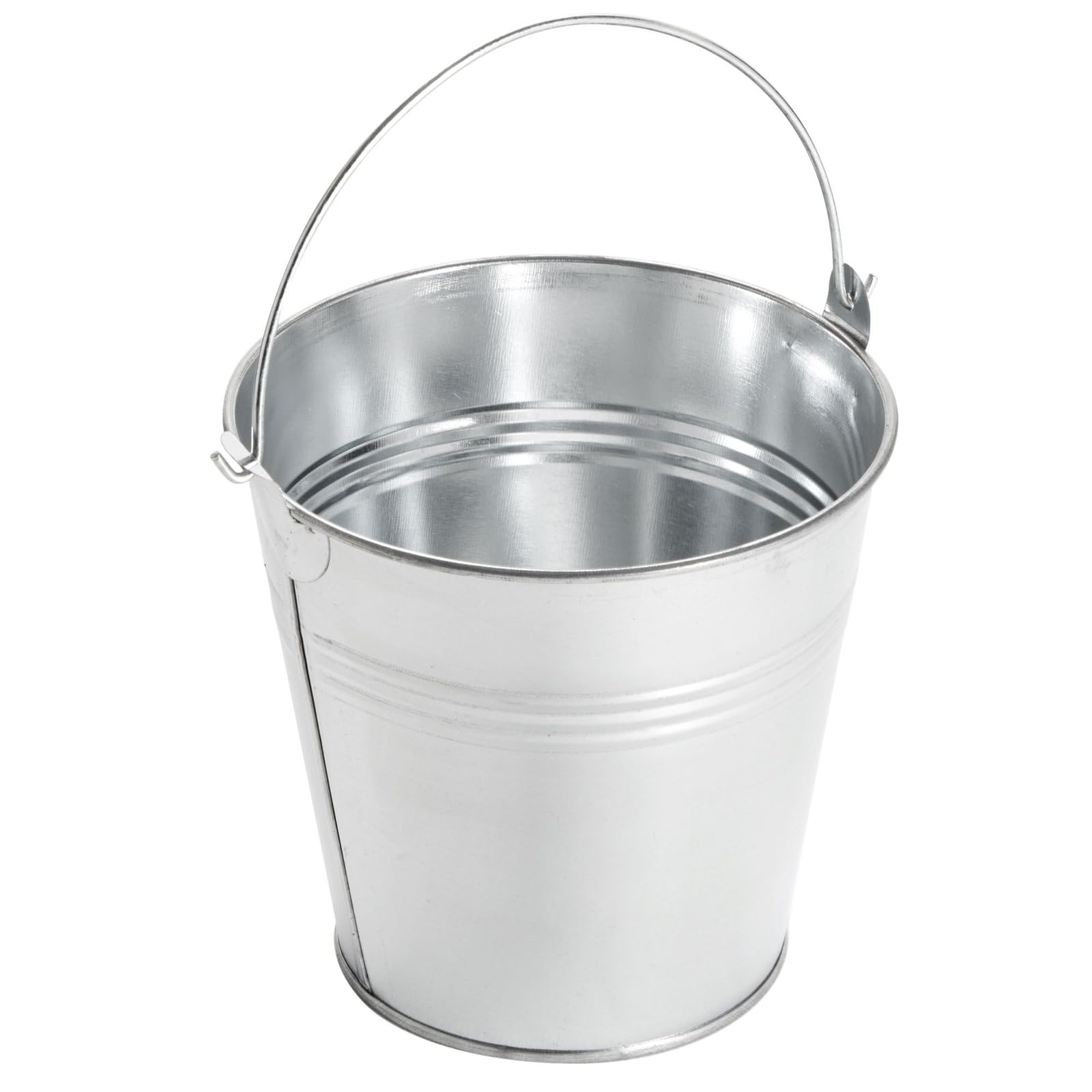 Juvale buckets lined with succulents showing easy planter styling benefit