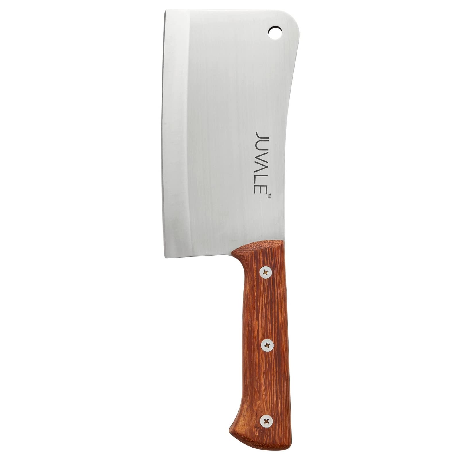 Juvale cleaver on cutting board with vegetables for versatile prep