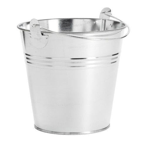 Juvale mini buckets styled on wedding table illustrating coordinated event styling