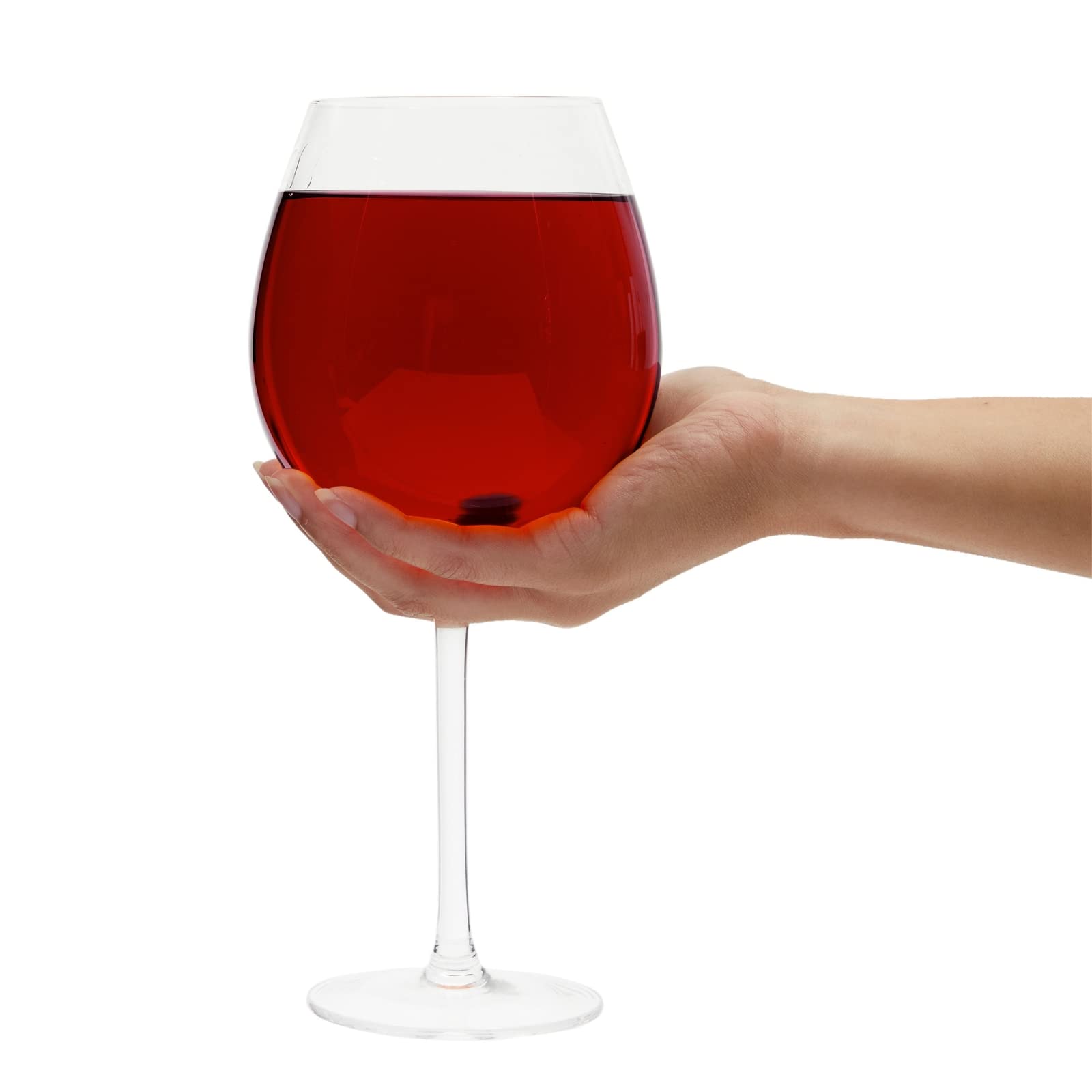 juvale size comparison next to regular glass showing impressive scale