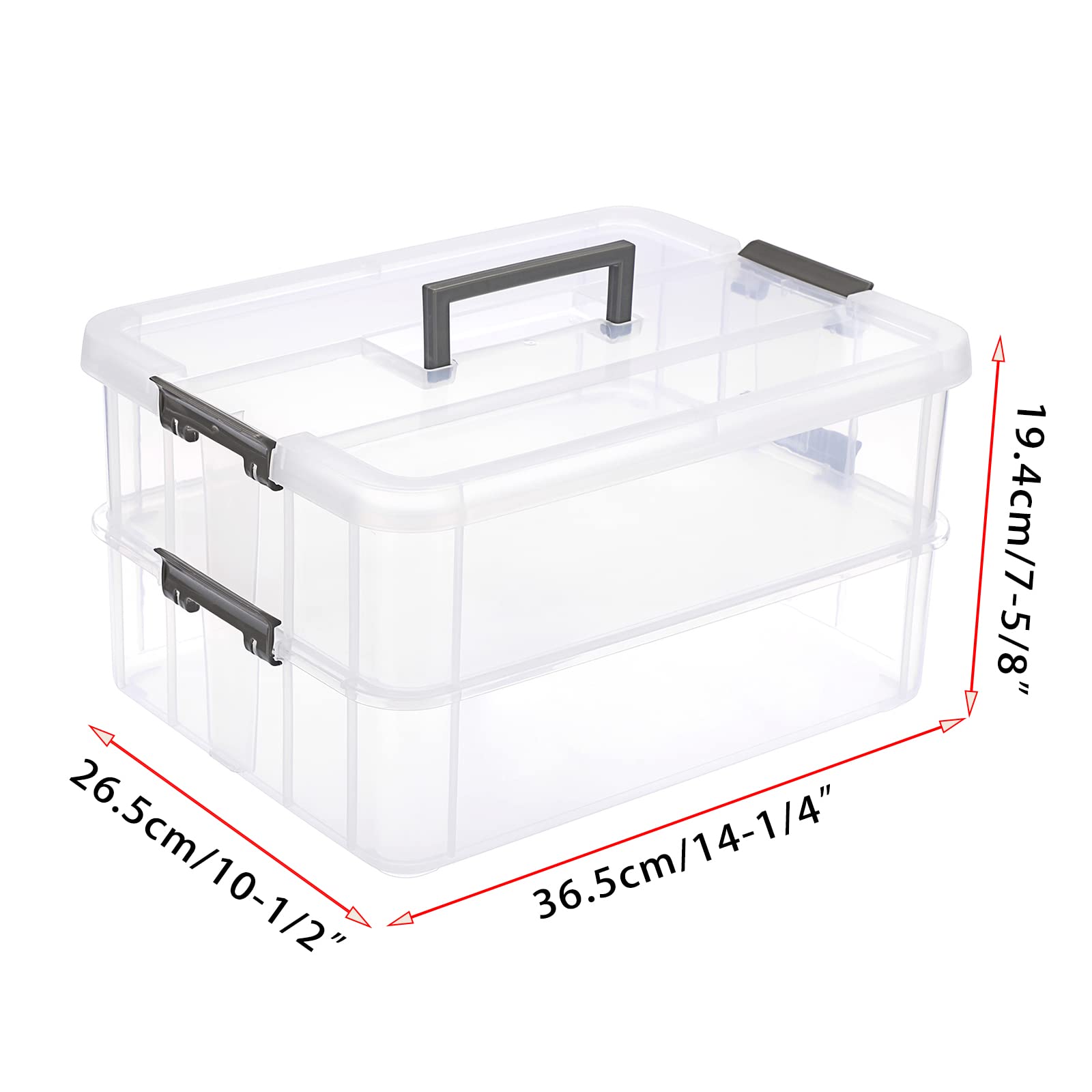 JUXYES top handle closeup for easy carrying and balanced transport