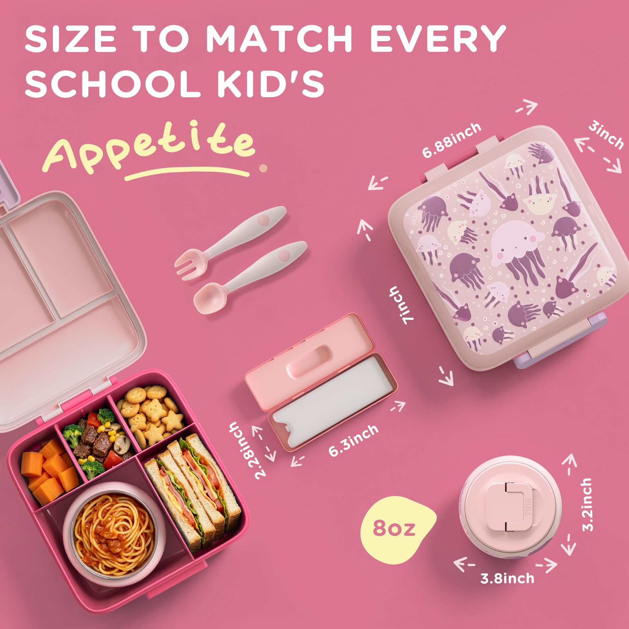 JXXM child-size spoon and fork positioned for easy independent eating