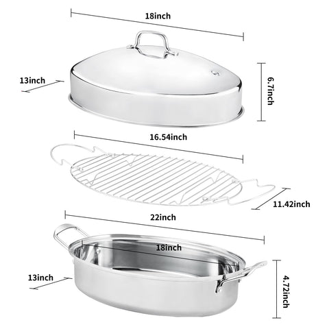 JY COOKMENT closeup of thick 0.7mm stainless steel demonstrating durable, warp-resistant build