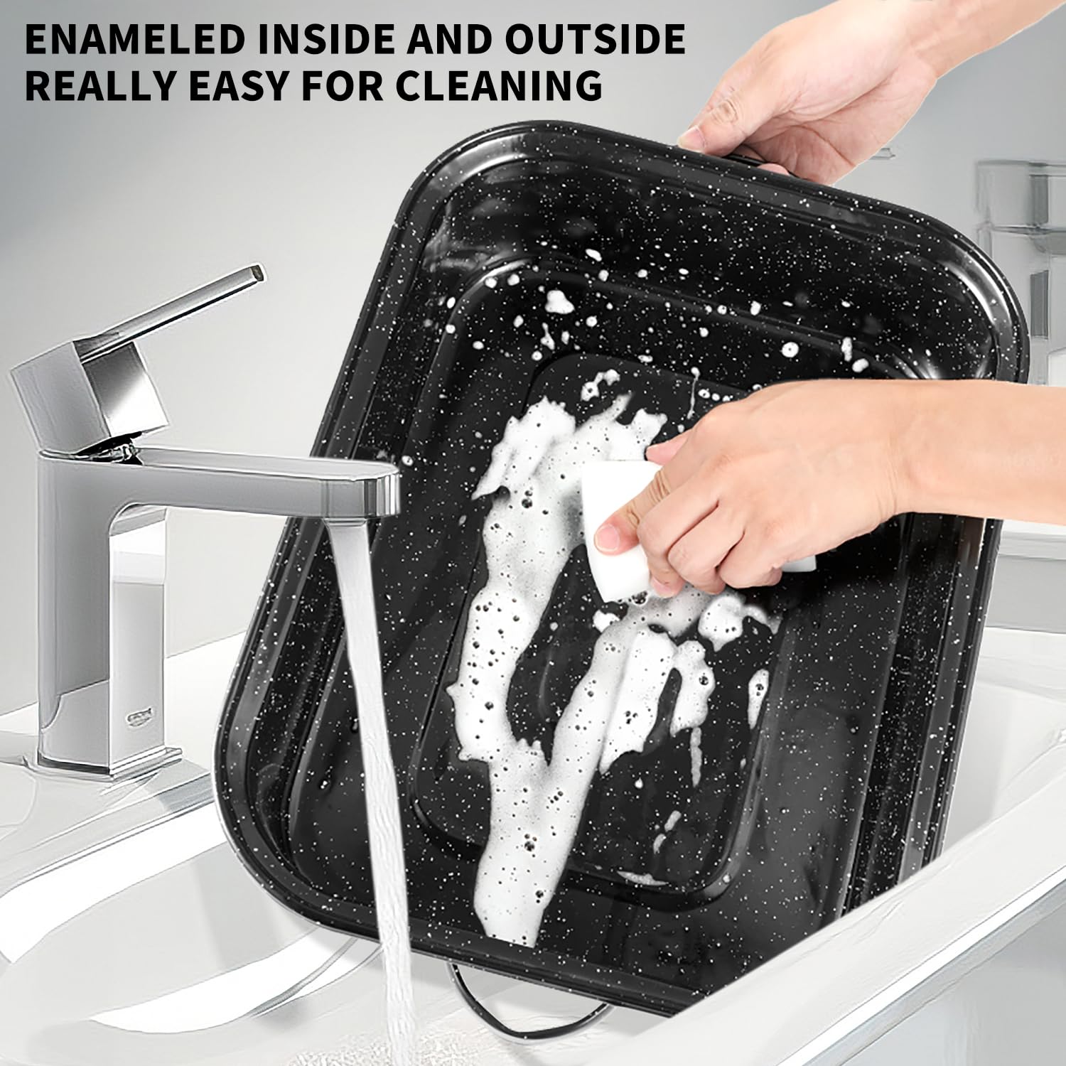 JY COOKMENT lid used as open pot showing dual-use storage and space-saving benefit
