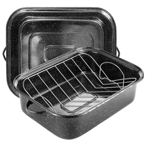 JY COOKMENT pan with lid on demonstrating covered roasting to retain moisture and flavors