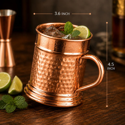 JYPR hammered copper texture close-up highlighting handcrafted detail and grip