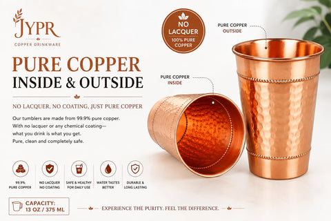 JYPR two tumblers stacked for travel demonstrating space-saving portability