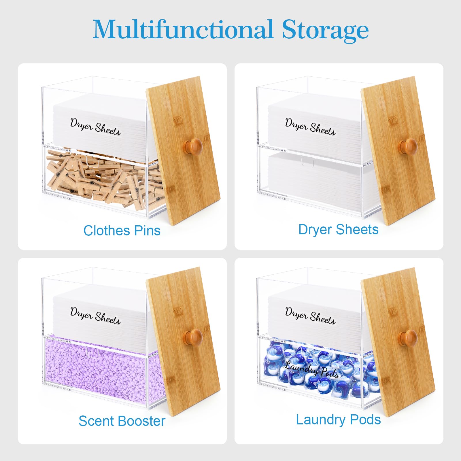 JYPS bathroom multiuse display showing versatility and organized storage benefit