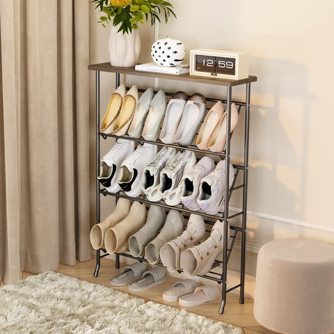 JZM wooden top close-up displaying stable surface for keys and bags