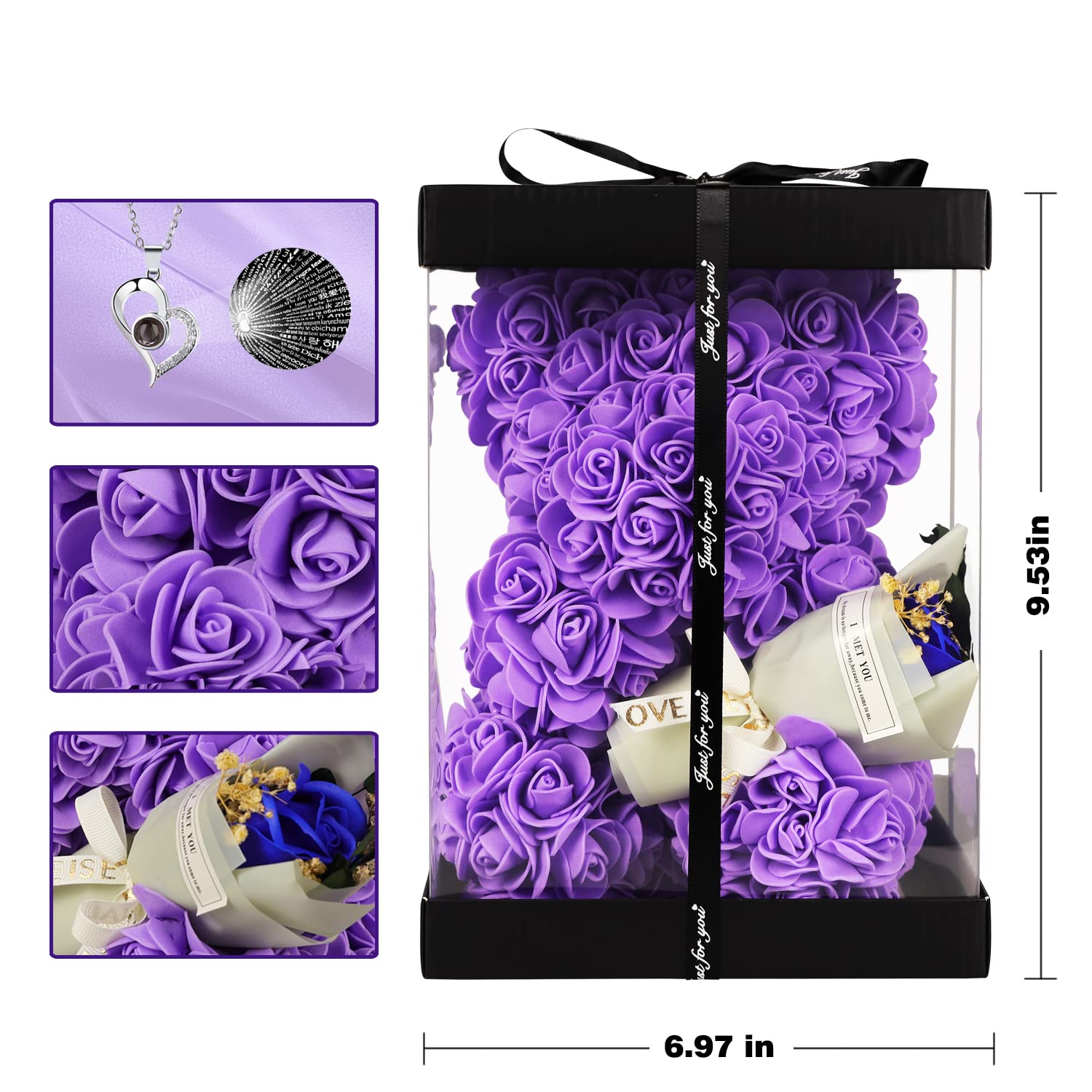 K KYMAKE inside open gift box showing presentation-ready arrangement and value