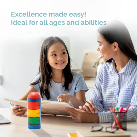 KADAMS use on desk for homework illustrating focused work sessions and independent routines