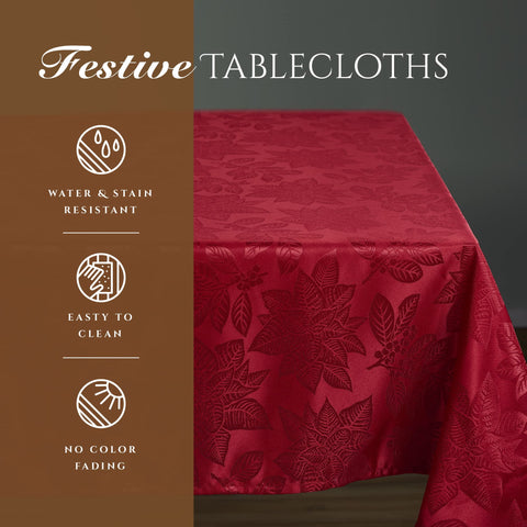 Kadut folded tablecloth packed for storage showing easy laundering and reuse