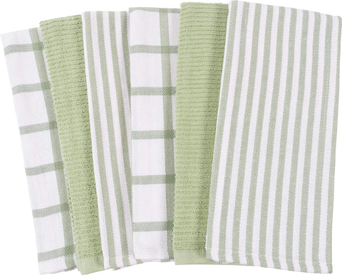 KAF Home terry towel loop detail showing high absorbency for spills