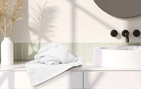 KAHAF COLLECTION close-up cotton texture displaying softness and absorbency
