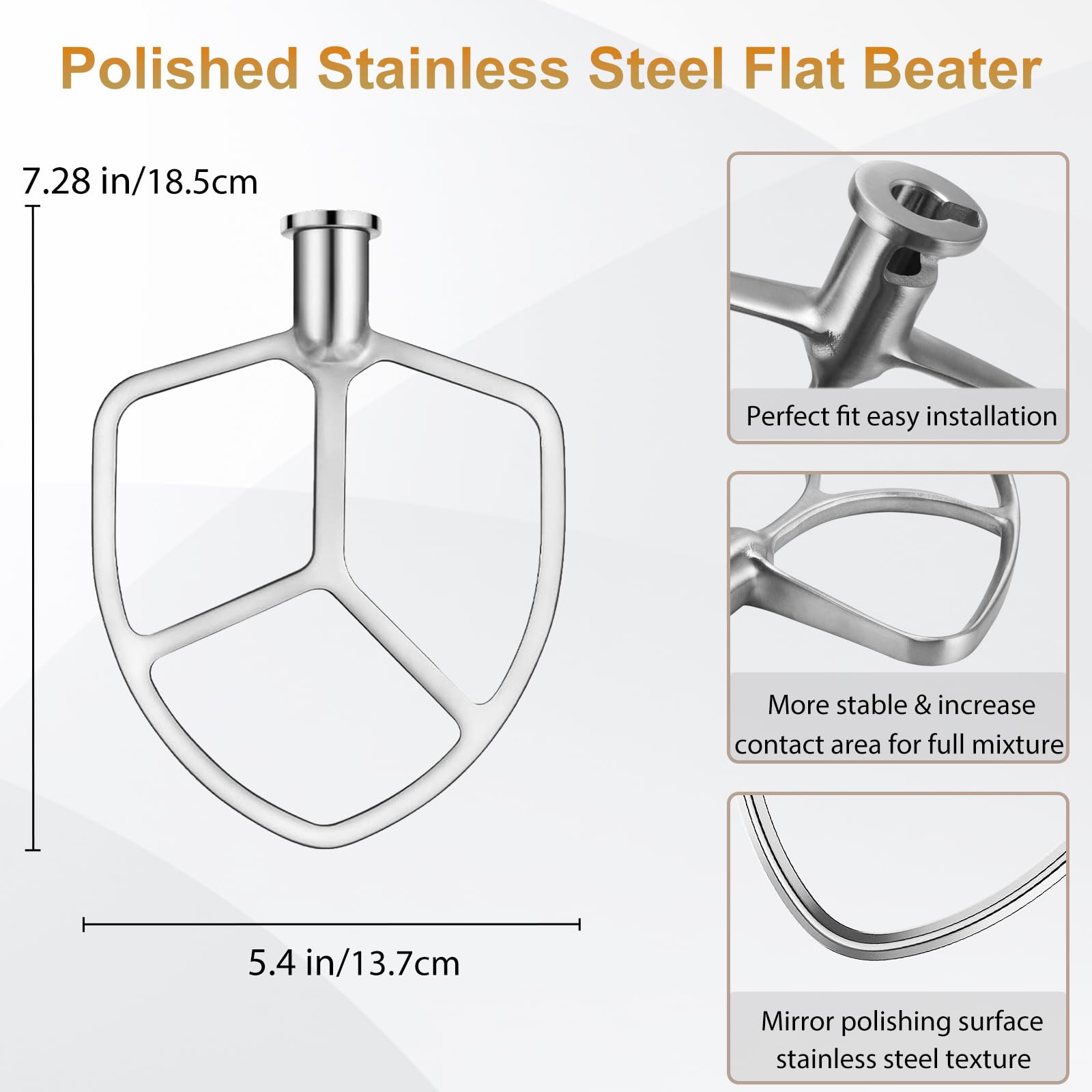 Kainasch close up of welded frame and hub for durable, food‑safe construction