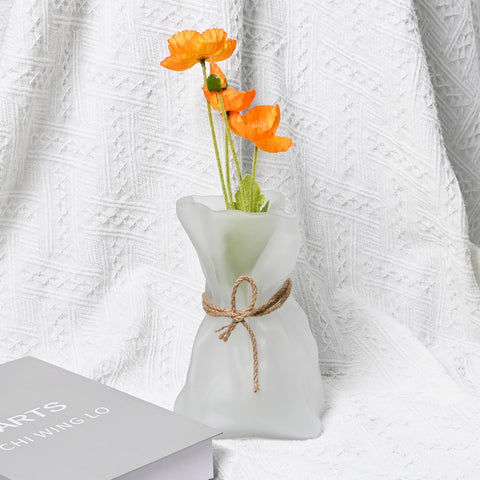 kaitnax vase holding single stem flower for refined focal point