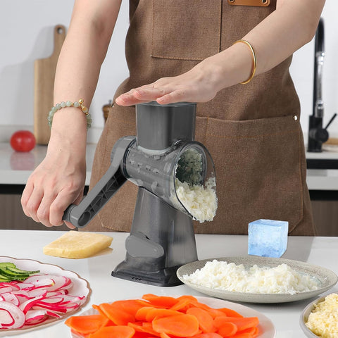 KalraMay ergonomic handle closeup for comfortable cranking and reduced fatigue