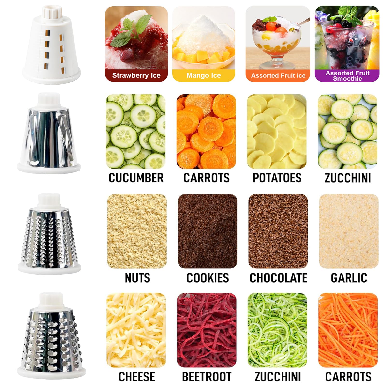 KalraMay grater in use shredding cheese quickly for easy meal prep