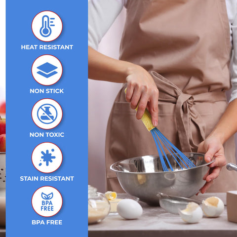Kaluns measuring cups and spoons grouped for accurate portioning and baking convenience