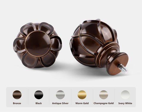 KAMANINA finial close-up highlighting textured detail and stylish accent