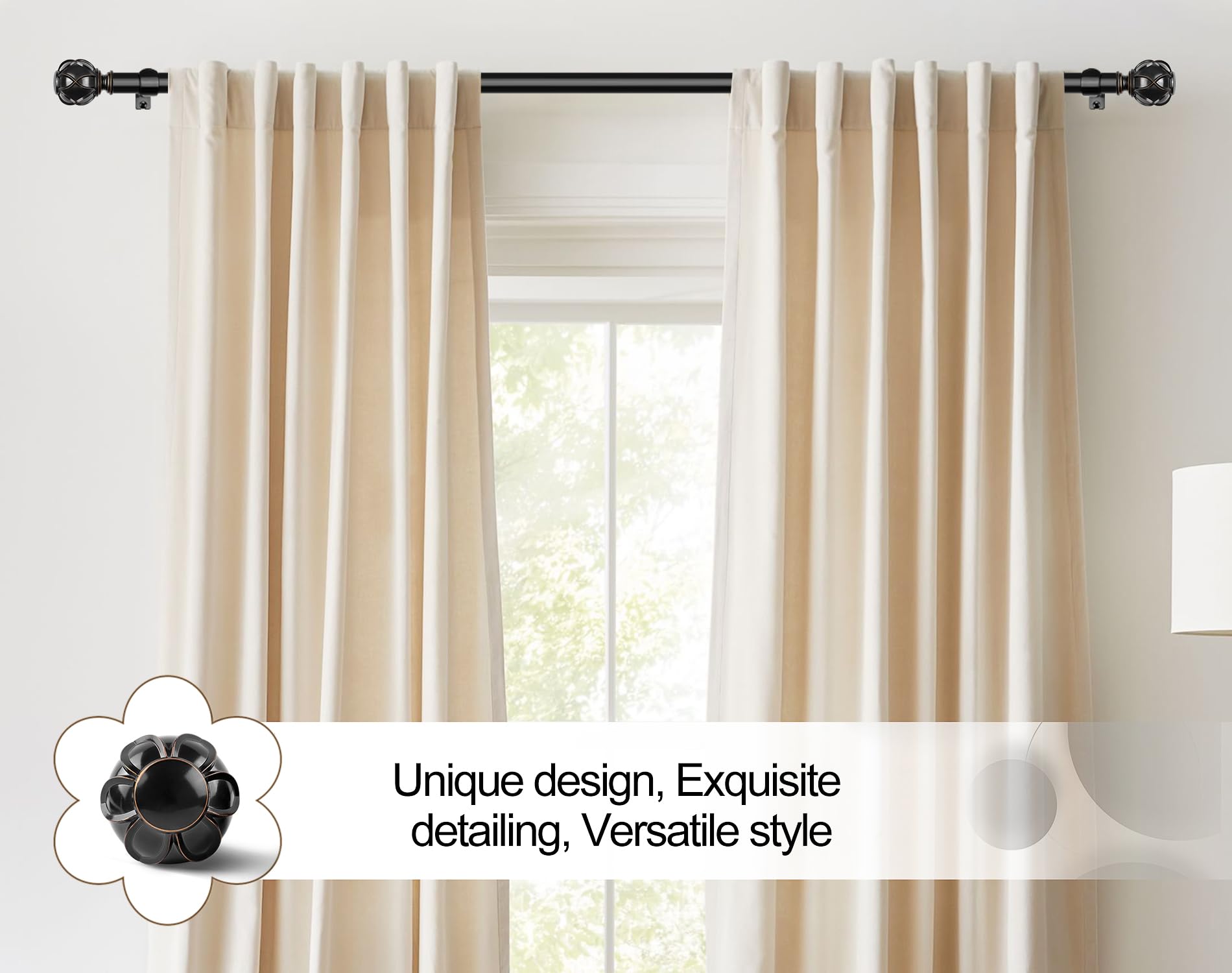 KAMANINA installed in a living room showing elegant functional styling