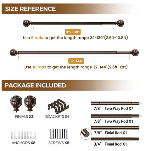 KAMANINA packaging and instructions showing included hardware and guidance