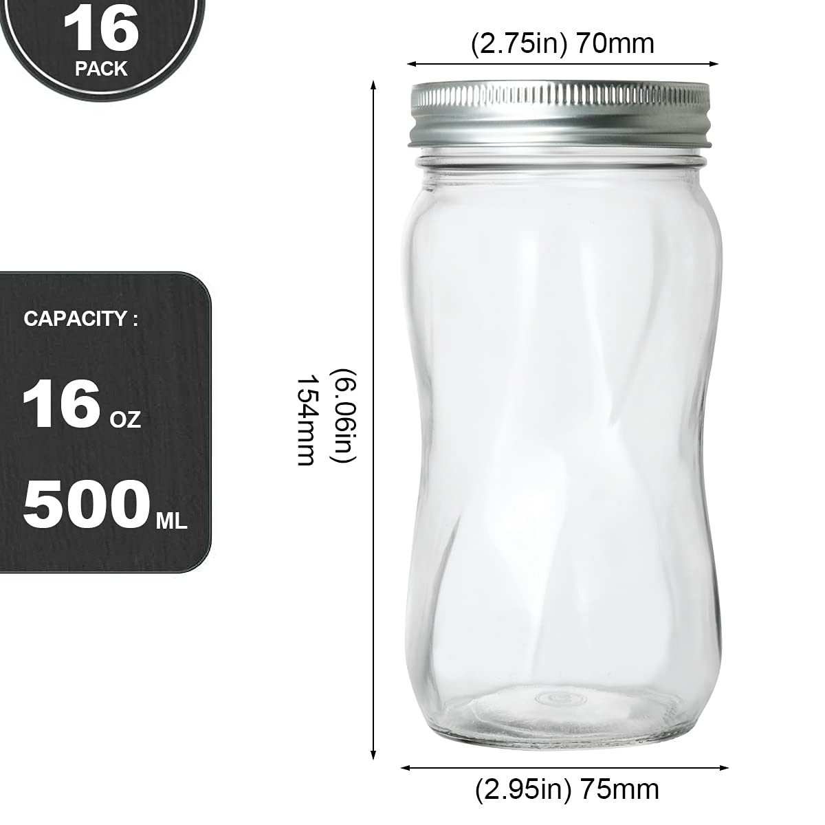 KAMOTA top view regular mouth opening showing easy filling benefit