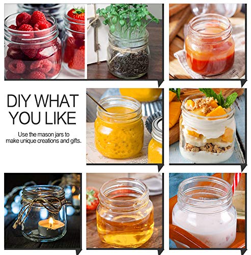 KAMOTA jars beside measuring cup showing 8oz capacity for portion control