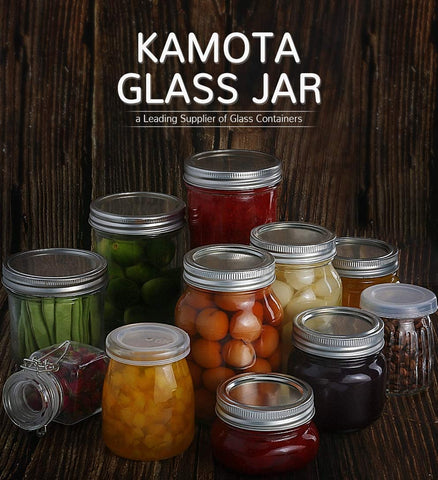 KAMOTA jars styled on table showing gifting and decor benefit
