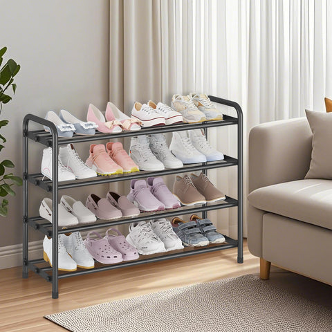 KANAV with shoes and bags storage setup shows multi-purpose organization benefit