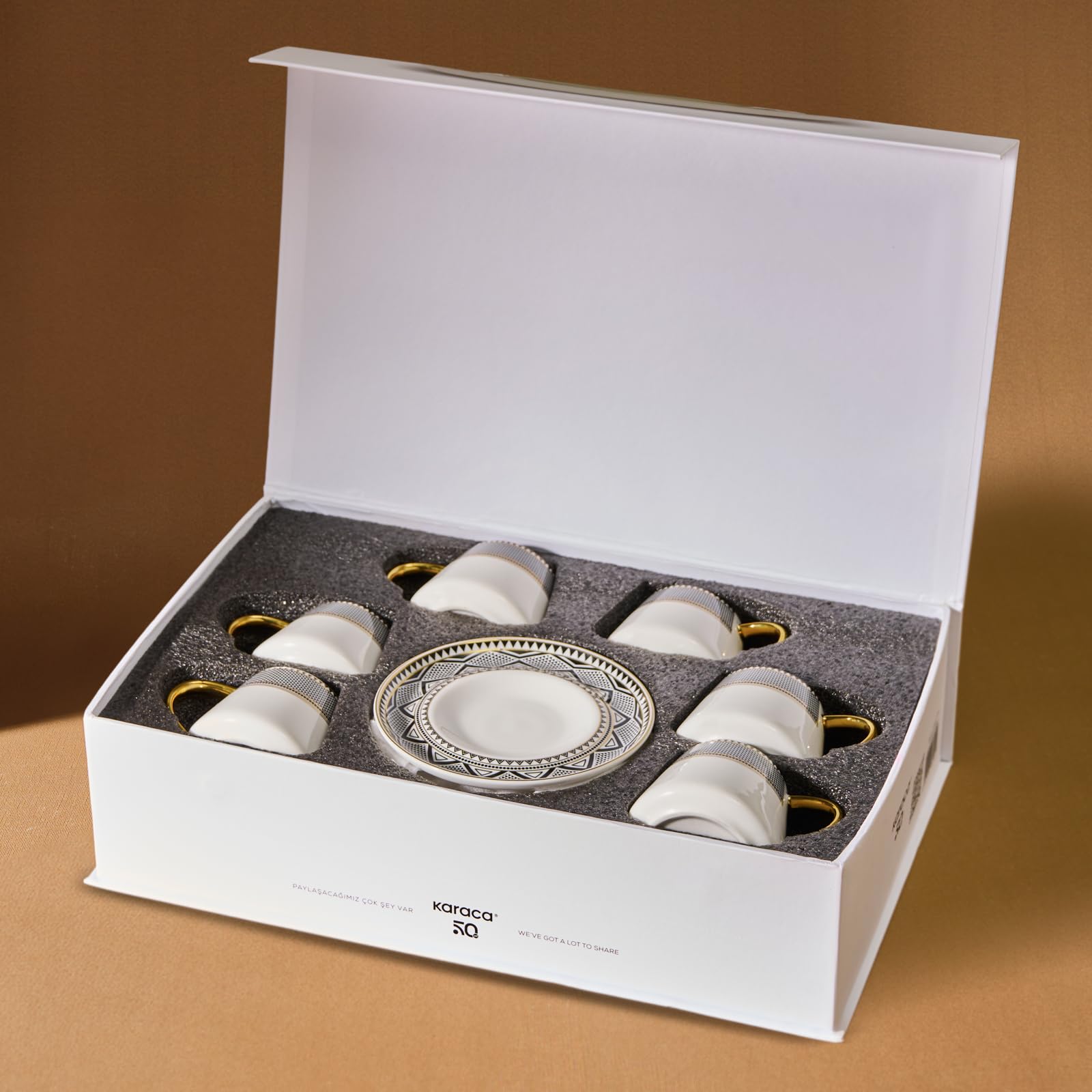 KARACA lifestyle table setting with cups, elevating guest presentation