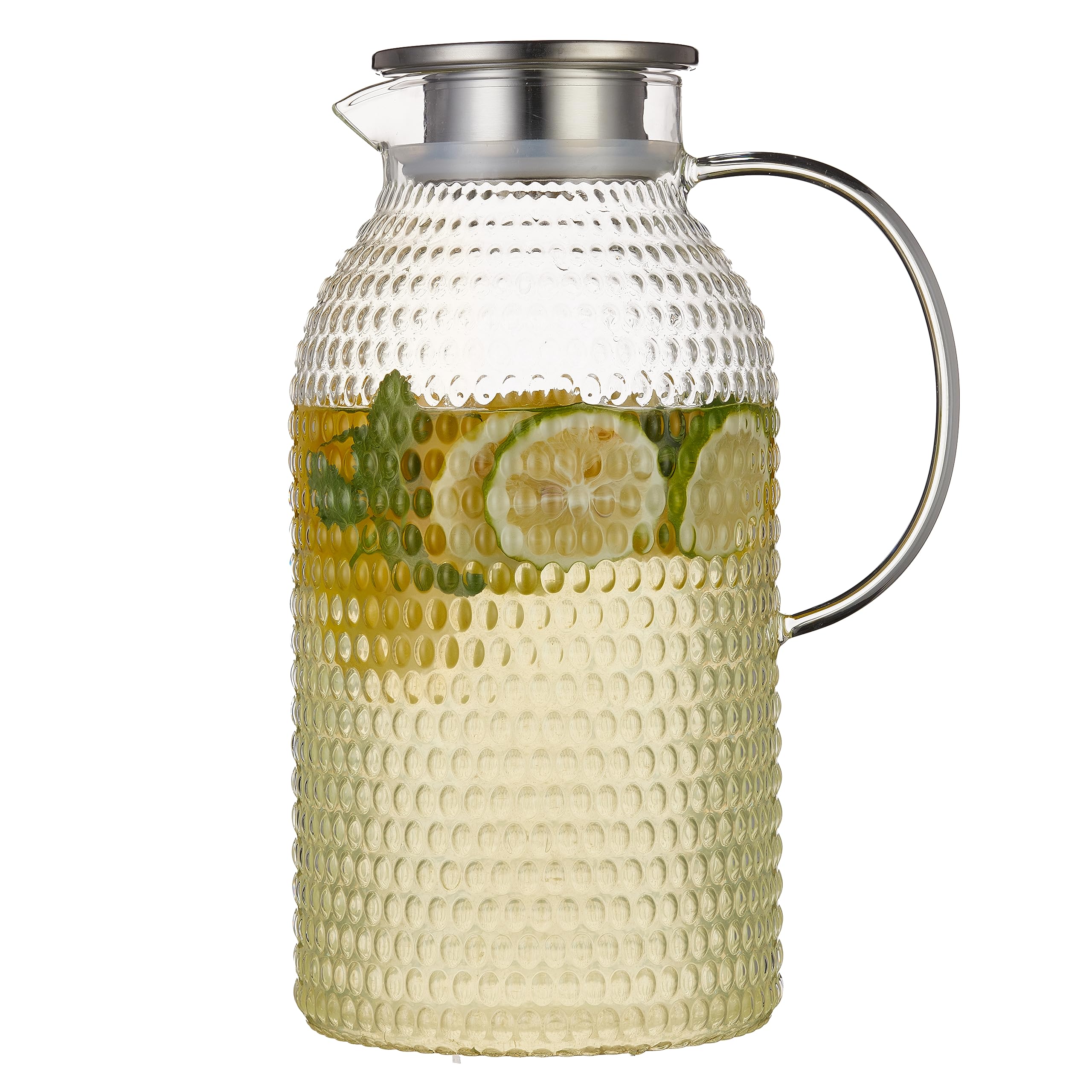 Karafu front view of pitcher showing elegant shape and capacity