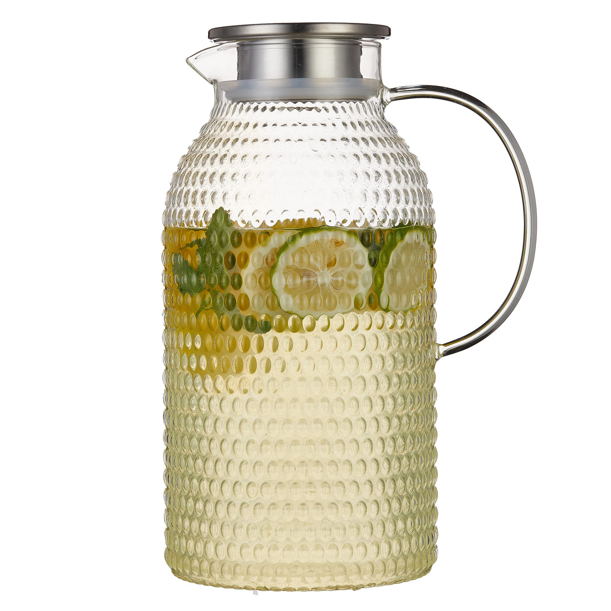 Karafu front view of pitcher showing elegant shape and capacity