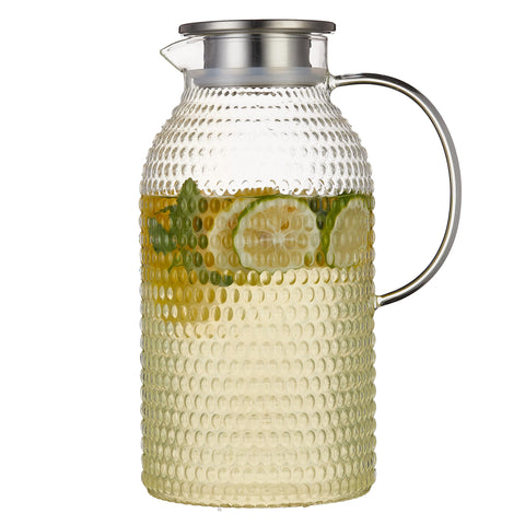 Karafu front view of pitcher showing elegant shape and capacity