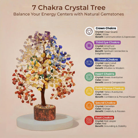 KARMAPLEDGE tree beside a notebook for scale showing compact desk-friendly size