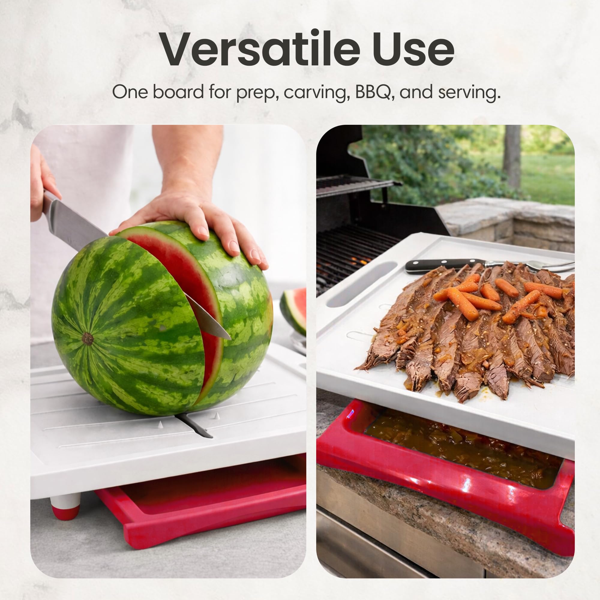 KARVING KING xxl turkey on board illustrating large-capacity use