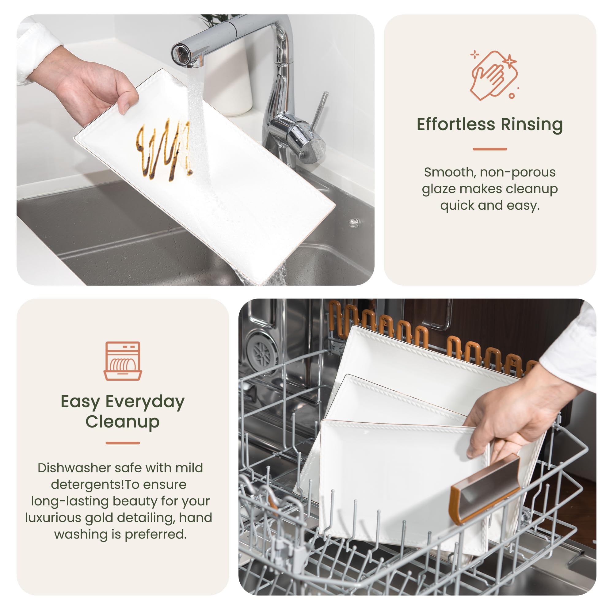Kassel trays in oven warming food showing oven-safe convenience benefit