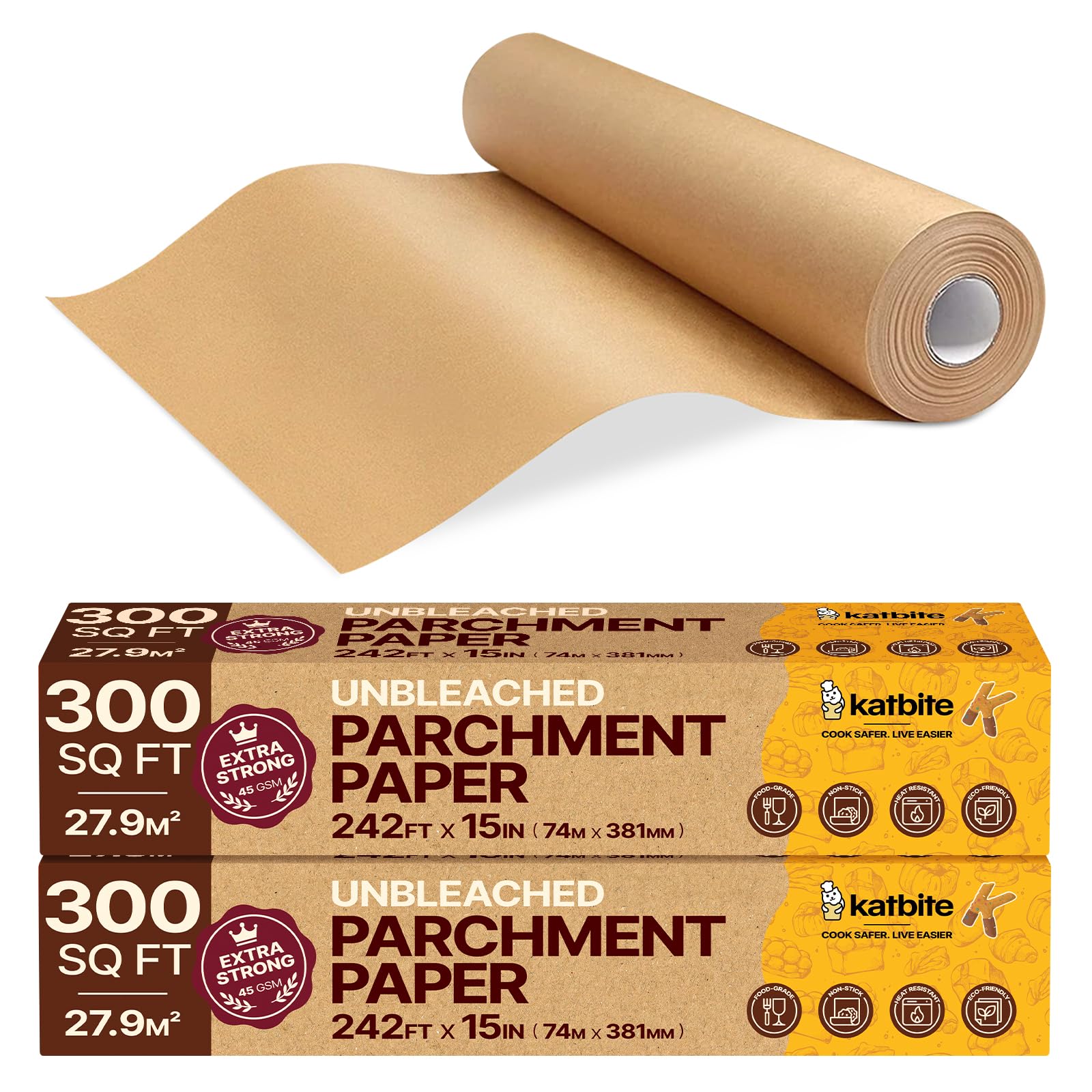 katbite front packaging roll showing label and cutter, clear value
