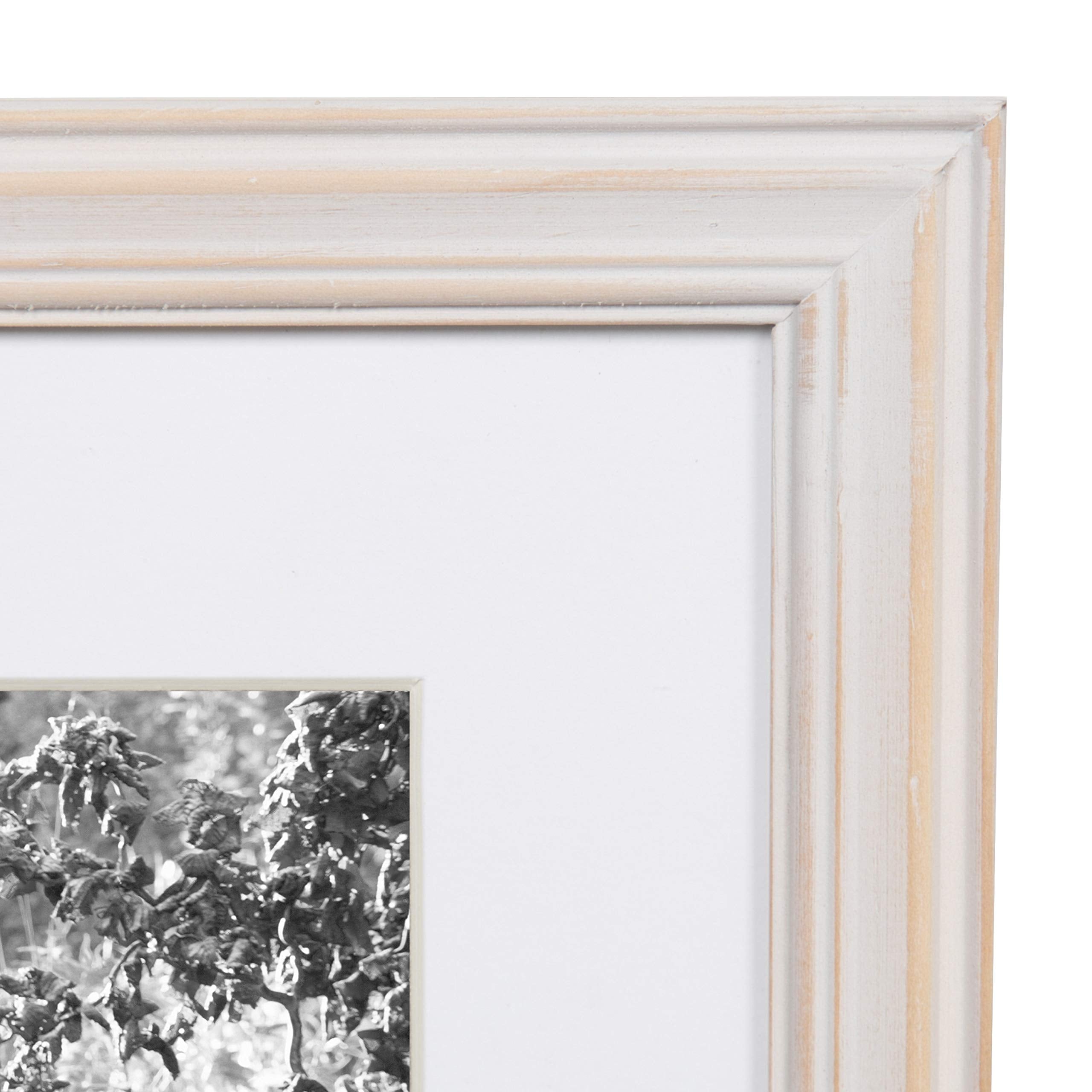 Kate and Laurel beveled mat detail showing crisp edge and elevated photo presentation