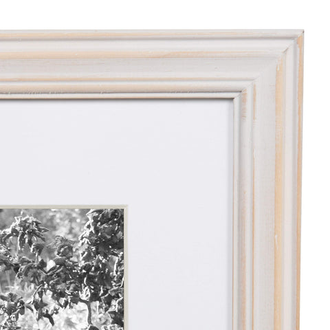 Kate and Laurel beveled mat detail showing crisp edge and elevated photo presentation