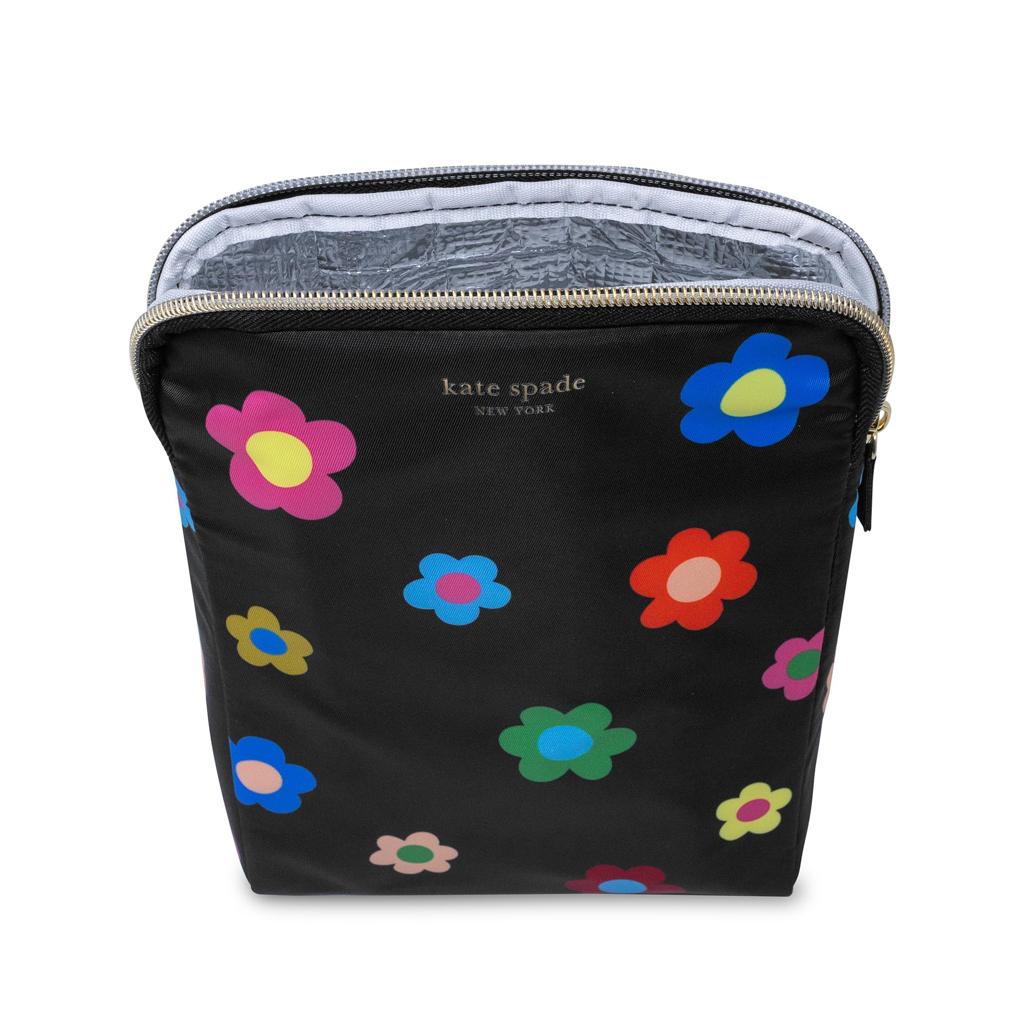 kate spade new york insulated interior detail showing silver lining and freshness benefit