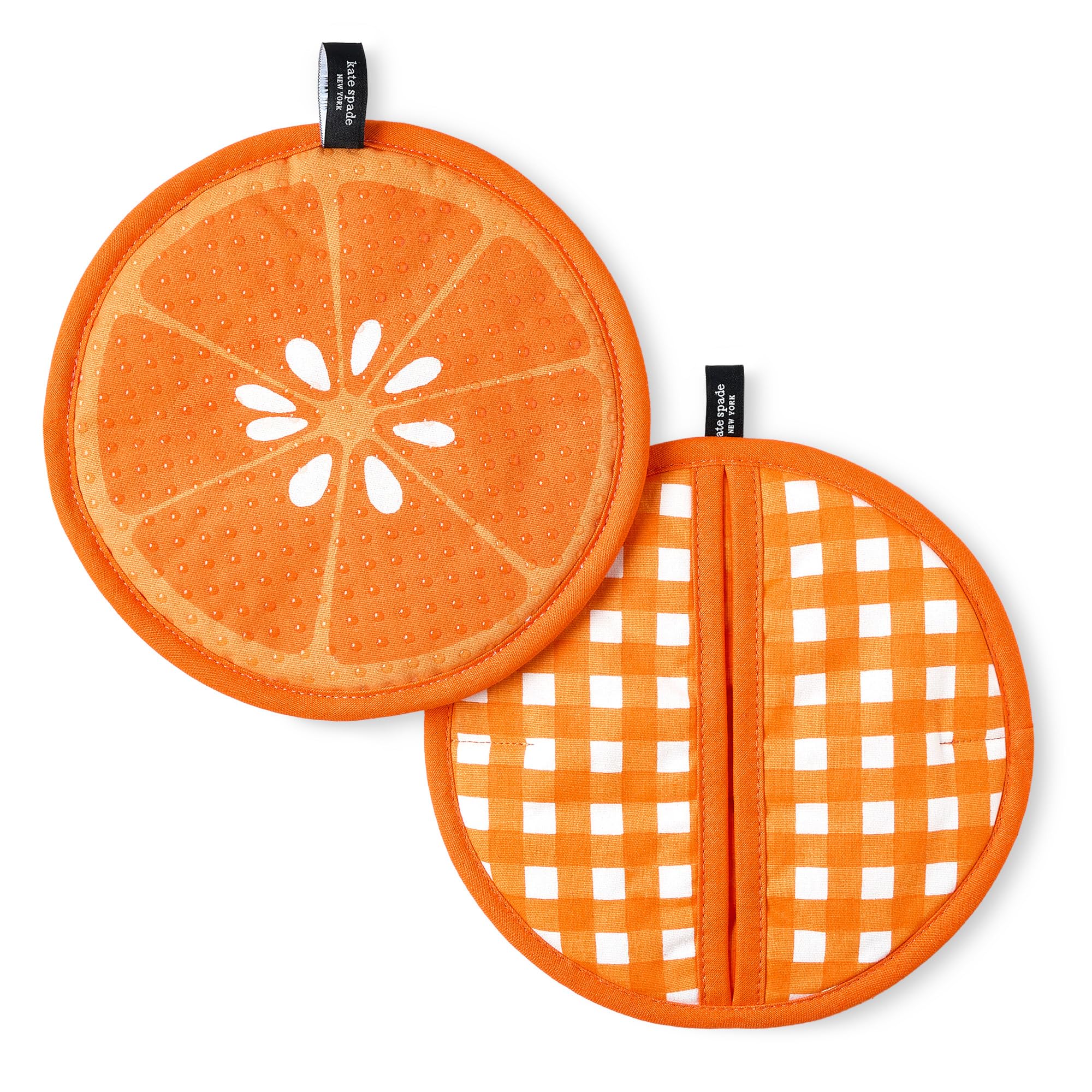 kate spade new york pot holder front view showing pattern and color benefits