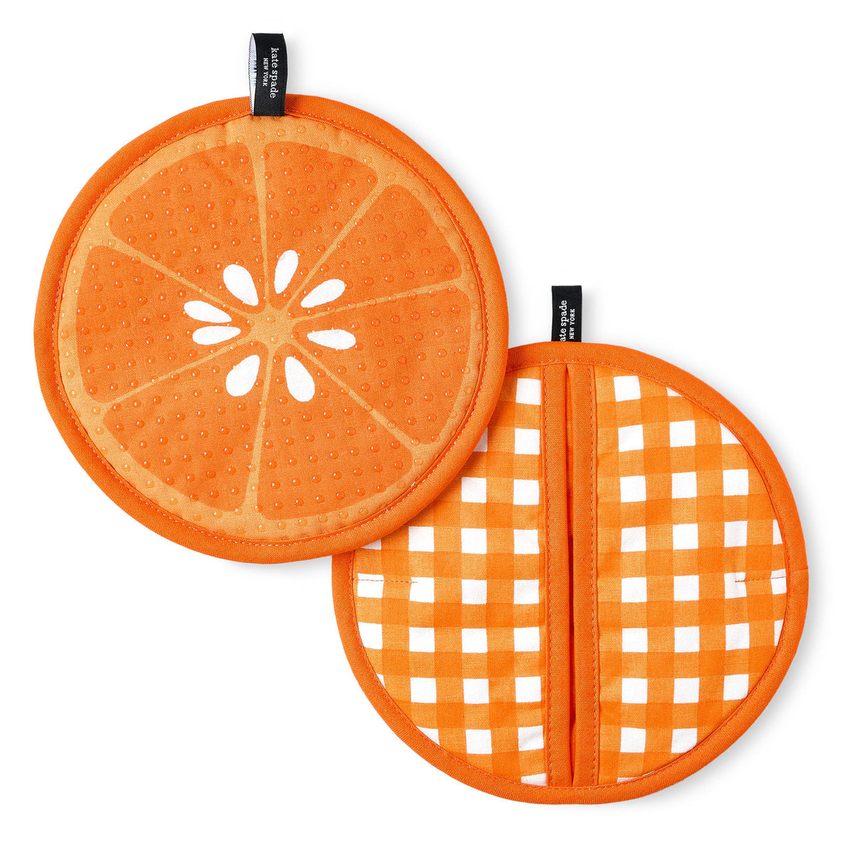 kate spade new york pot holder front view showing pattern and color benefits