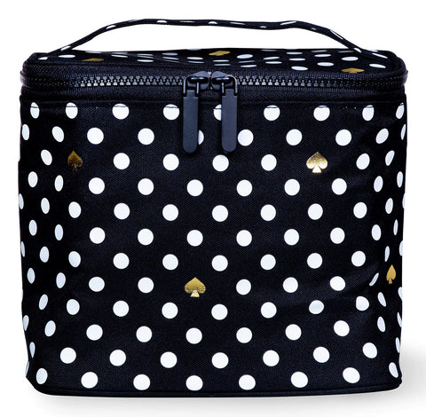kate spade new york front view showing polka dot design and stylish look