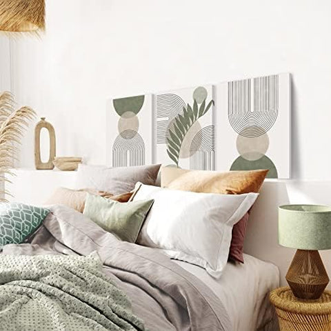 KBKBART prints displayed in a living room demonstrating cohesive styling benefit